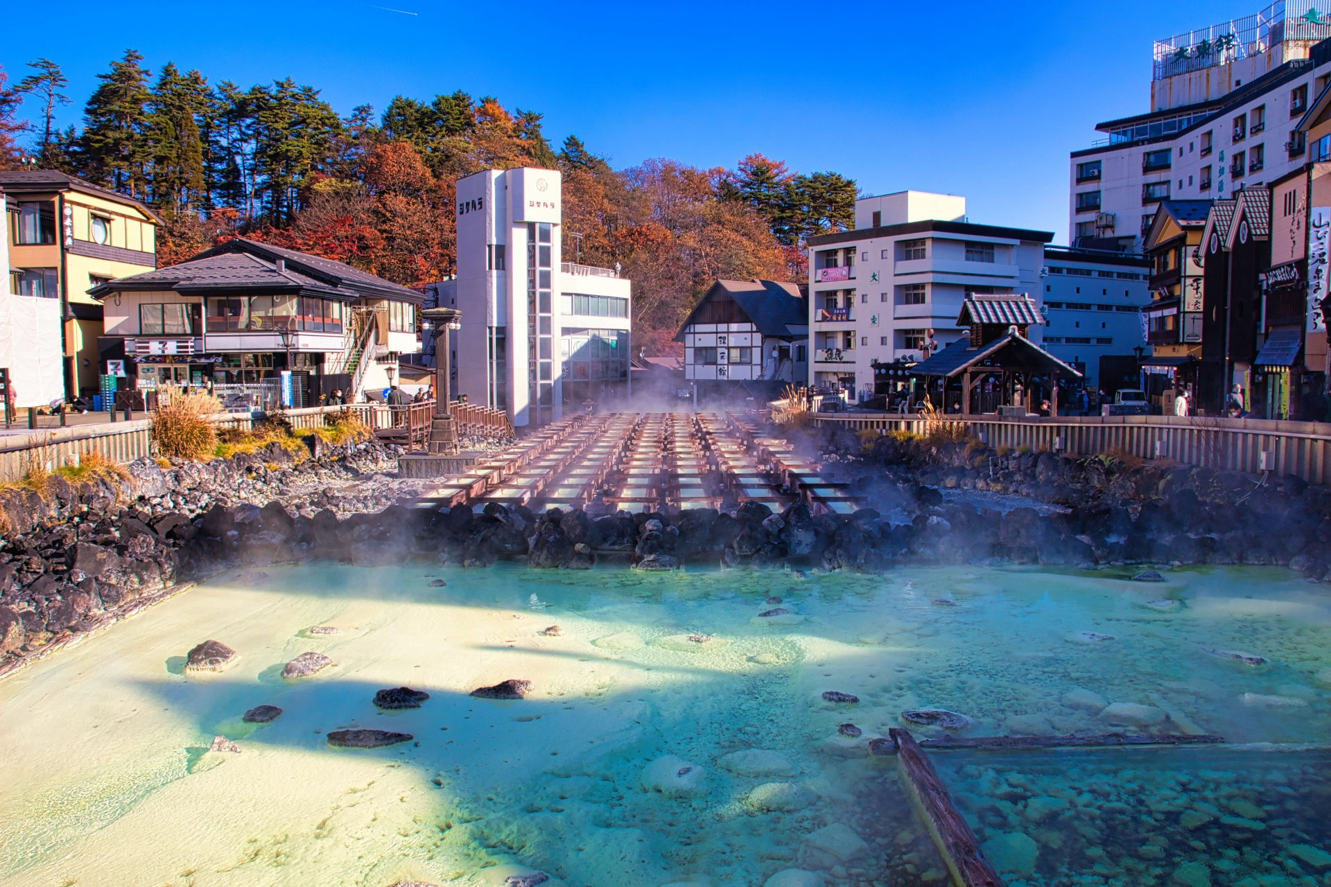 草津温泉スキー場　白根山　紅葉　スノーサーチ　SNOWSEARCH